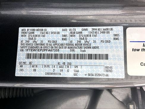 Used 2023 Ford F150 XLT w/ Equipment Group 302A High AWD/4WD image 31