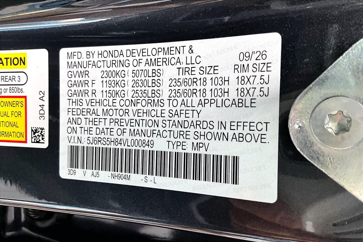 New 2027 Honda CR-V Sport-L image 14