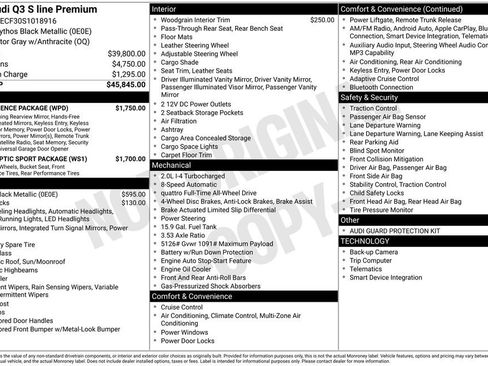 Certified 2025 Audi Q3 2.0T Premium w/ Convenience Package image 29