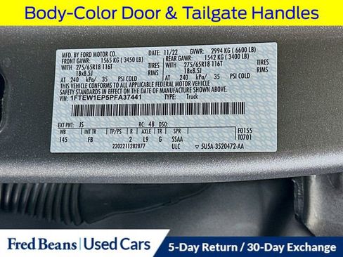 Certified 2023 Ford F150 XLT w/ Equipment Group 302A High image 38