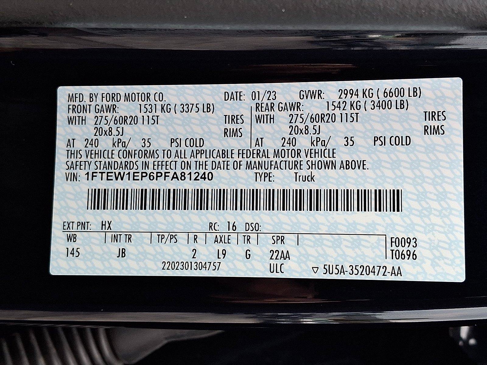 Certified 2023 Ford F150 XL w/ STX Appearance Package AWD/4WD image 26