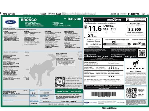 Used 2023 Ford Bronco Big Bend AWD/4WD image 2