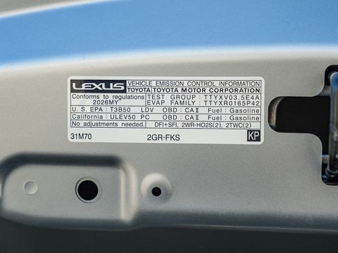 Used 2026 Lexus IS 350 F Sport RWD image 32