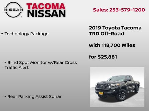 Used 2019 Toyota Tacoma TRD Off-Road image 6
