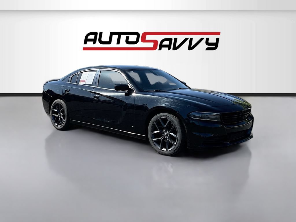 Used 2023 Dodge Charger SXT w/ Blacktop Package RWD image 1