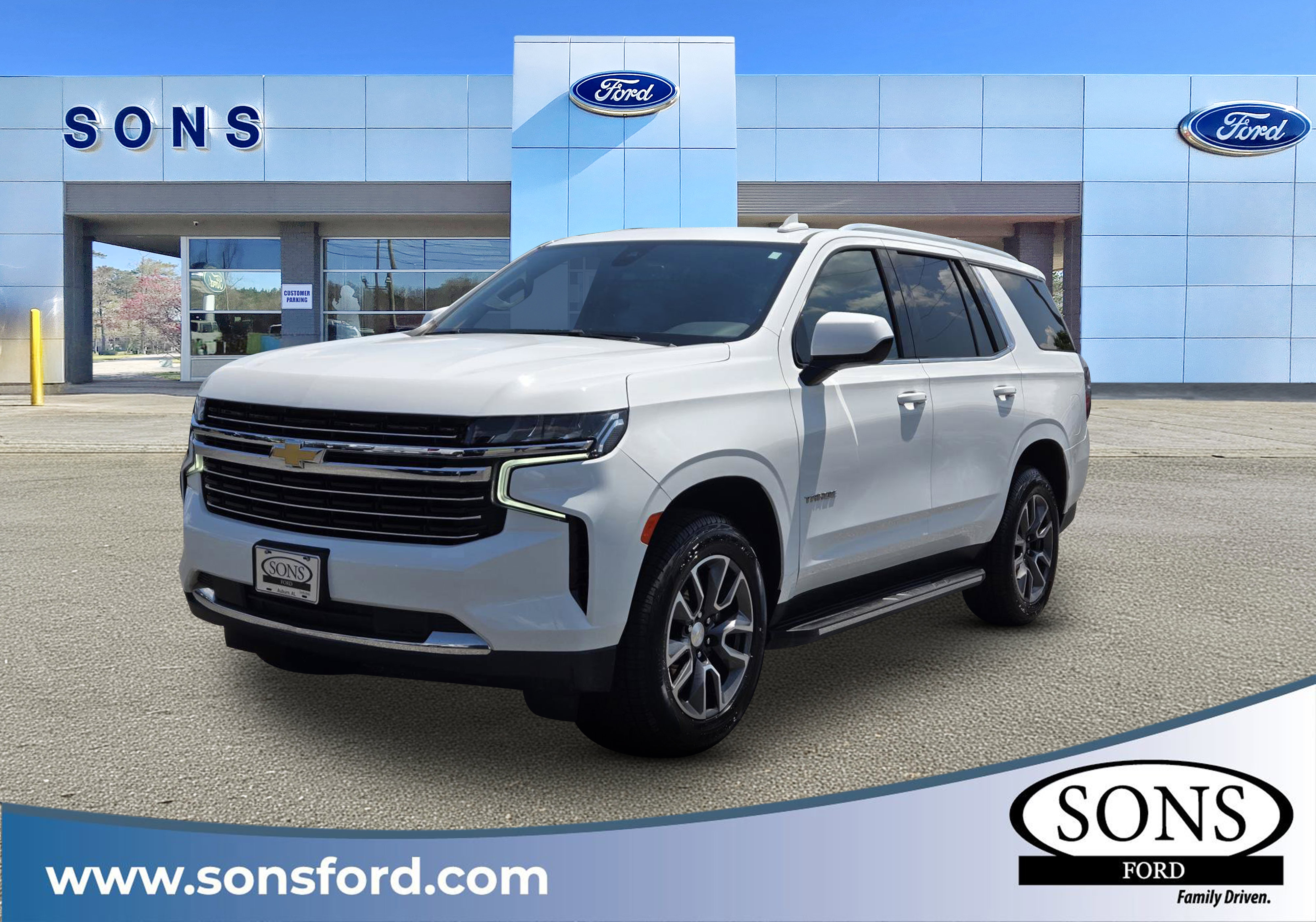 Used 2021 Chevrolet Tahoe LT AWD/4WD image 1