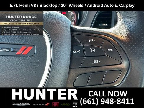 Certified 2022 Dodge Challenger R/T w/ Blacktop Package RWD image 25