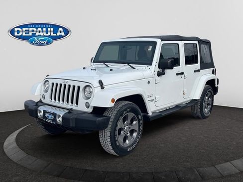 Used 2018 Jeep Wrangler Unlimited Sahara image 1