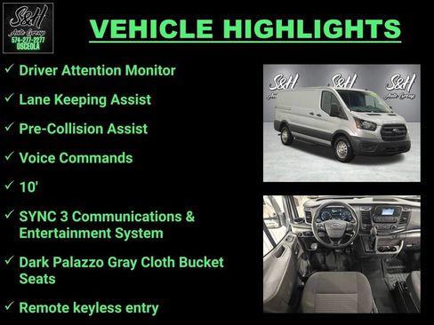 Used 2020 Ford Transit 250 Low Roof AWD w/ Interior Upgrade Package image 3