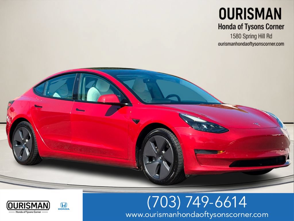 Used 2021 Tesla Model 3 Standard Range Plus RWD image 1