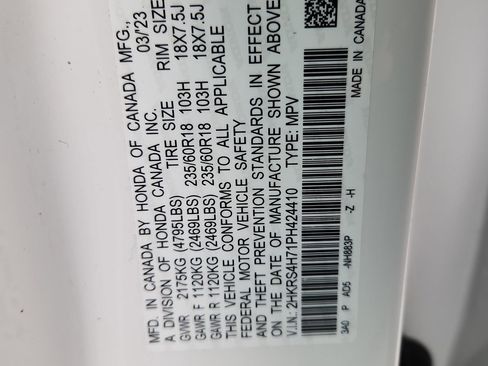 Used 2023 Honda CR-V EX-L image 16