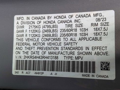 Certified 2024 Honda CR-V EX image 33