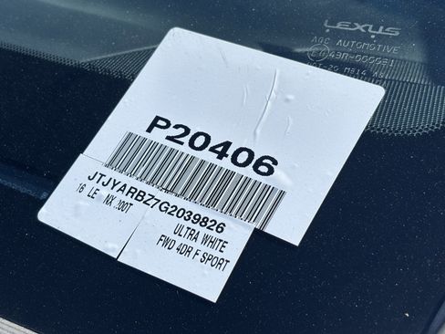 Used 2016 Lexus NX 200t F Sport w/ F Sport Premium Package image 32