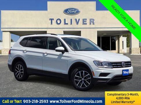 Used 2021 Volkswagen Tiguan SE w/ Panoramic Sunroof Package AWD/4WD image 1