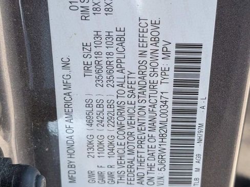 Used 2021 Honda CR-V EX-L image 30