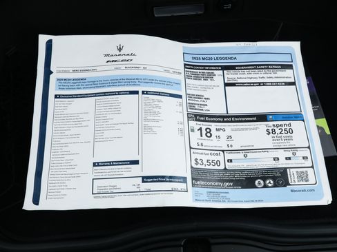 Used 2025 Maserati MC20 Coupe RWD image 63