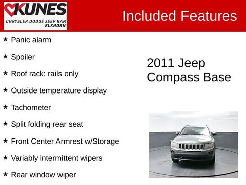 Used 2011 Jeep Compass 4WD image 4