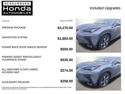 Used 2020 Lexus NX 300 AWD w/ Premium Package image 4