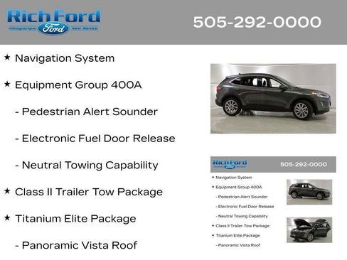 Used 2021 Ford Escape Titanium w/ Titanium Elite Package AWD/4WD image 20