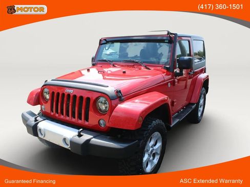 Used 2015 Jeep Wrangler Sahara w/ Connectivity Group AWD/4WD image 1