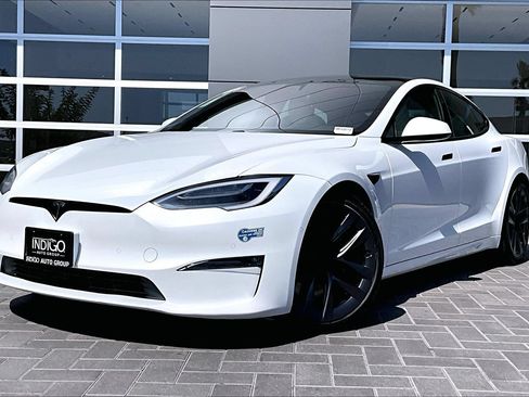 Used 2021 Tesla Model S Long Range AWD/4WD image 1