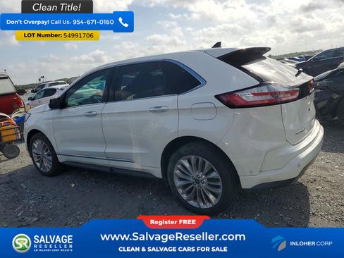 Used 2022 Ford Edge Titanium w/ Equipment Group 301A AWD/4WD image 3