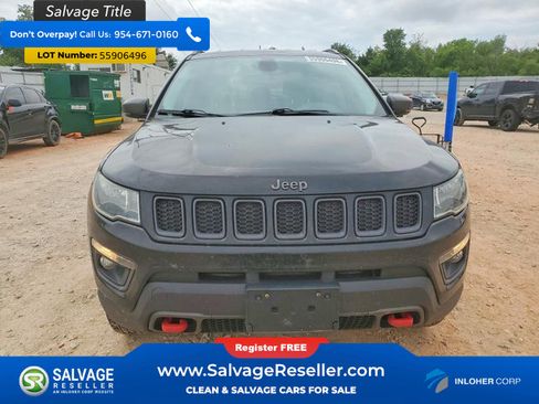 Used 2020 Jeep Compass Trailhawk AWD/4WD image 7