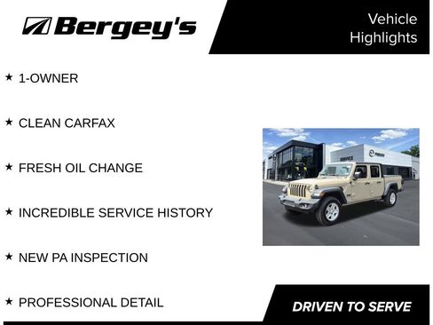 Used 2020 Jeep Gladiator Sport w/ Quick Order Package 24S AWD/4WD image 4
