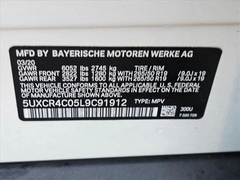 Used 2020 BMW X5 sDrive40i w/ Premium Package RWD image 15