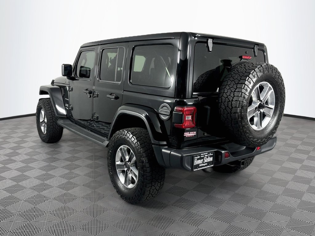 Used 2020 Jeep Wrangler Unlimited Sahara w/ LED Lighting Group AWD/4WD image 5