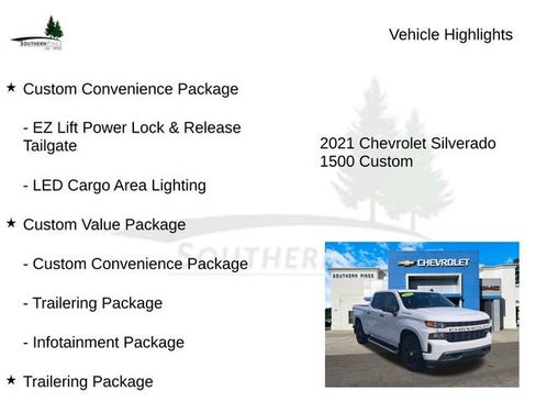 Used 2021 Chevrolet Silverado 1500 Custom image 16