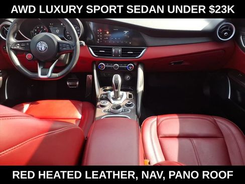 Used 2021 Alfa Romeo Giulia Ti w/ Active Assist 2 Package TI image 28