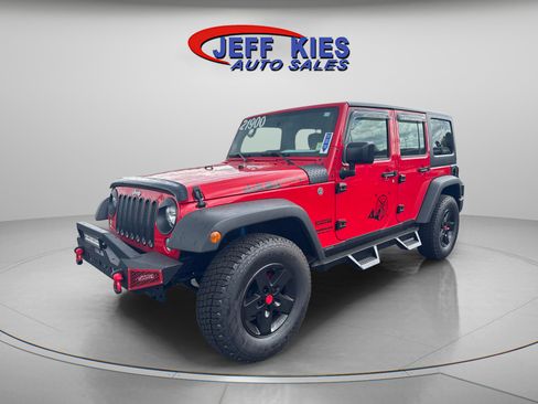 Used 2017 Jeep Wrangler Unlimited Sport w/ Connectivity Group AWD/4WD image 1