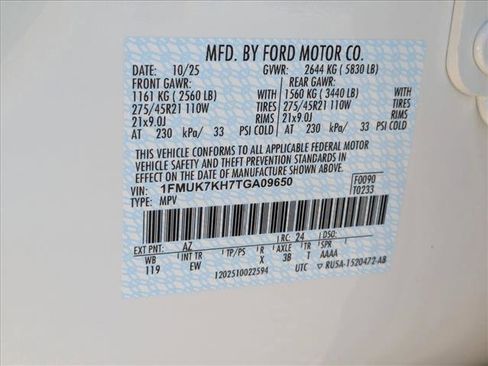 New 2026 Ford Explorer ST-Line w/ ST-Line Street Pack image 17