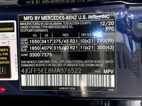 Used 2021 Mercedes-Benz GLS 450 GLS 450 image 33