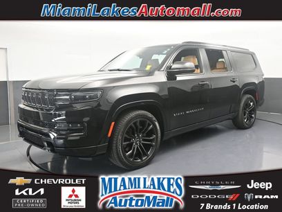 Used 2024 Jeep Grand Wagoneer L Series III w/ Rear Seat Video Group 1