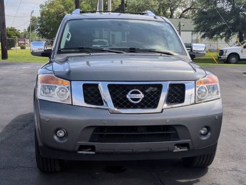 Used 2014 Nissan Armada Platinum w/ 2nd Row Captain Seat Package AWD/4WD image 3