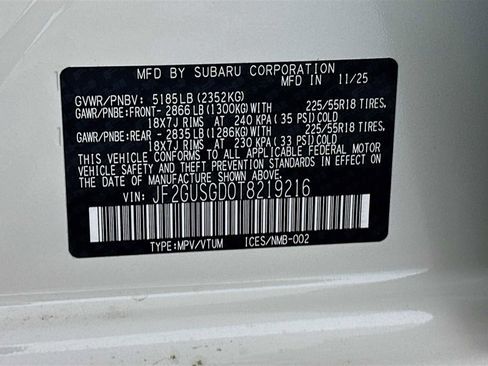 New 2026 Subaru Crosstrek 2.5i Sport image 30