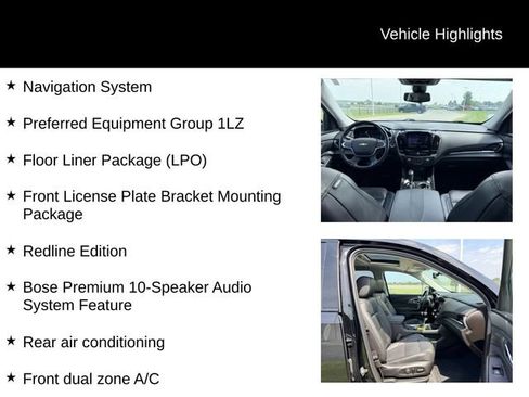 Used 2020 Chevrolet Traverse Premier w/ Redline Edition AWD/4WD image 12