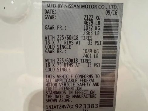 Used 2016 Nissan Rogue SL w/ SL Premium Package AWD/4WD image 21