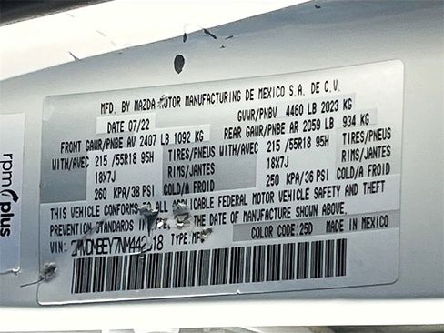 Used 2022 MAZDA CX-30 2.5 Turbo w/ Premium Plus Pkg image 33