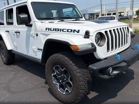 Used 2023 Jeep Wrangler Unlimited Rubicon 4xe w/ Steel Bumper Group AWD/4WD image 3