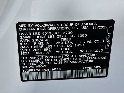 Used 2023 Volkswagen Atlas SEL Premium AWD/4WD image 36