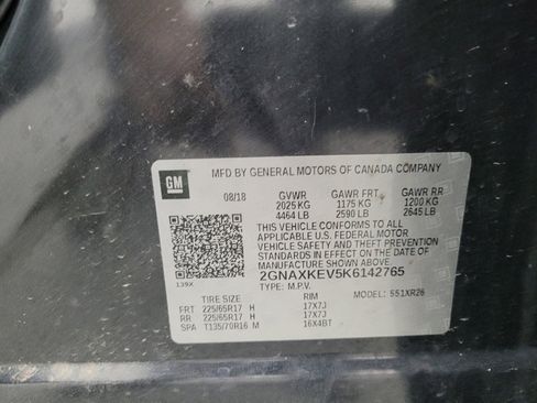 Used 2019 Chevrolet Equinox LT FWD image 33