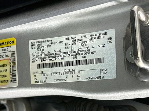 Used 2019 Ford Ranger XL w/ Equipment Group 101A Mid RWD image 12