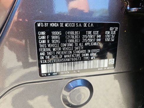 Used 2022 Honda HR-V EX image 27