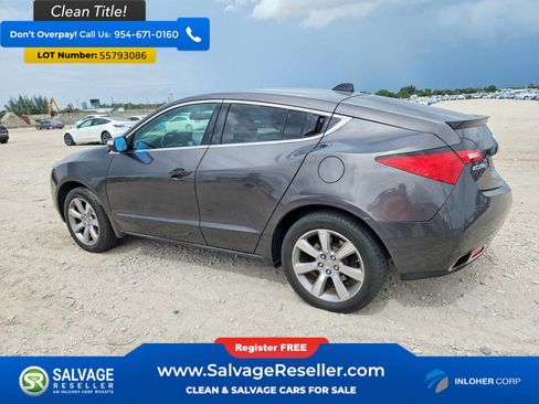 Used 2010 Acura ZDX w/ Advance Package AWD/4WD image 3