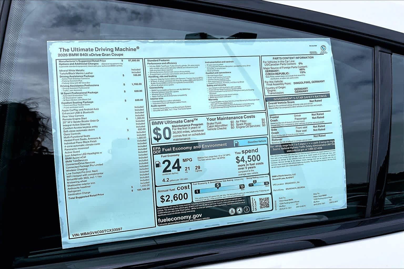 New 2026 BMW 840i xDrive AWD/4WD image 18