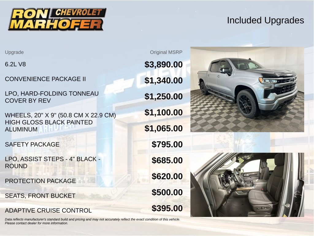 Used 2024 Chevrolet Silverado 1500 RST w/ Convenience Package II AWD/4WD image 6