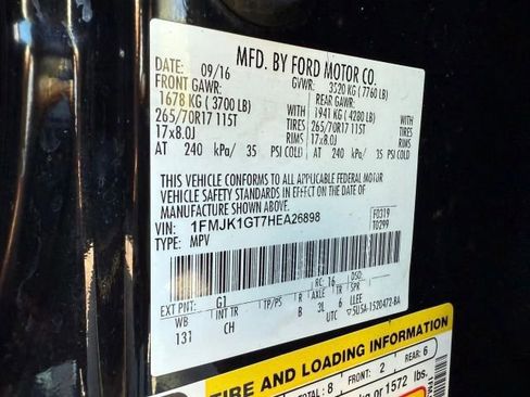 Used 2017 Ford Expedition EL XL w/ Equipment Group 101A image 35